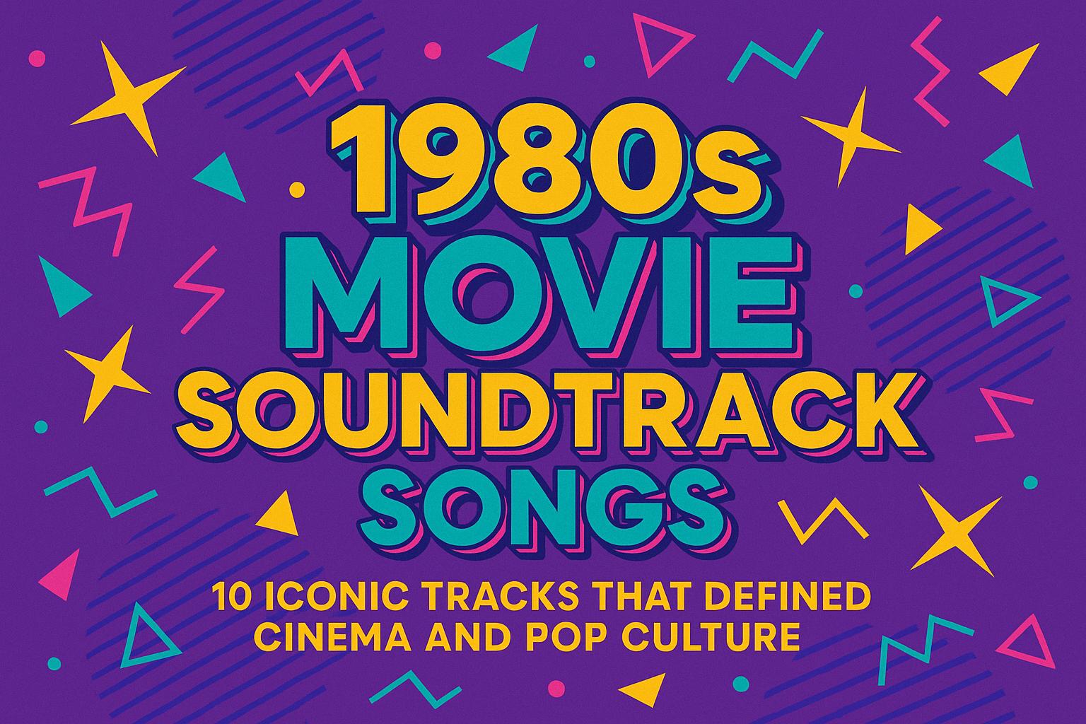 1980s Movie Soundtrack Songs: 10 Iconic Tracks That Defined Cinema and Pop Culture