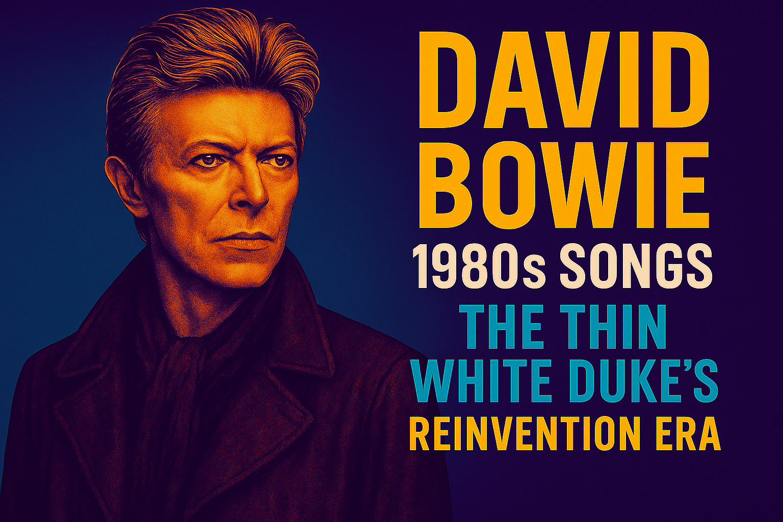 David Bowie 1980s Songs: The Thin White Duke’s Reinvention Era