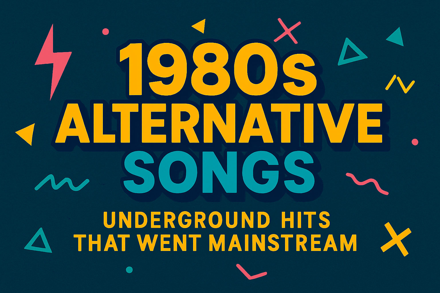 1980s Alternative Songs: Underground Hits That Went Mainstream