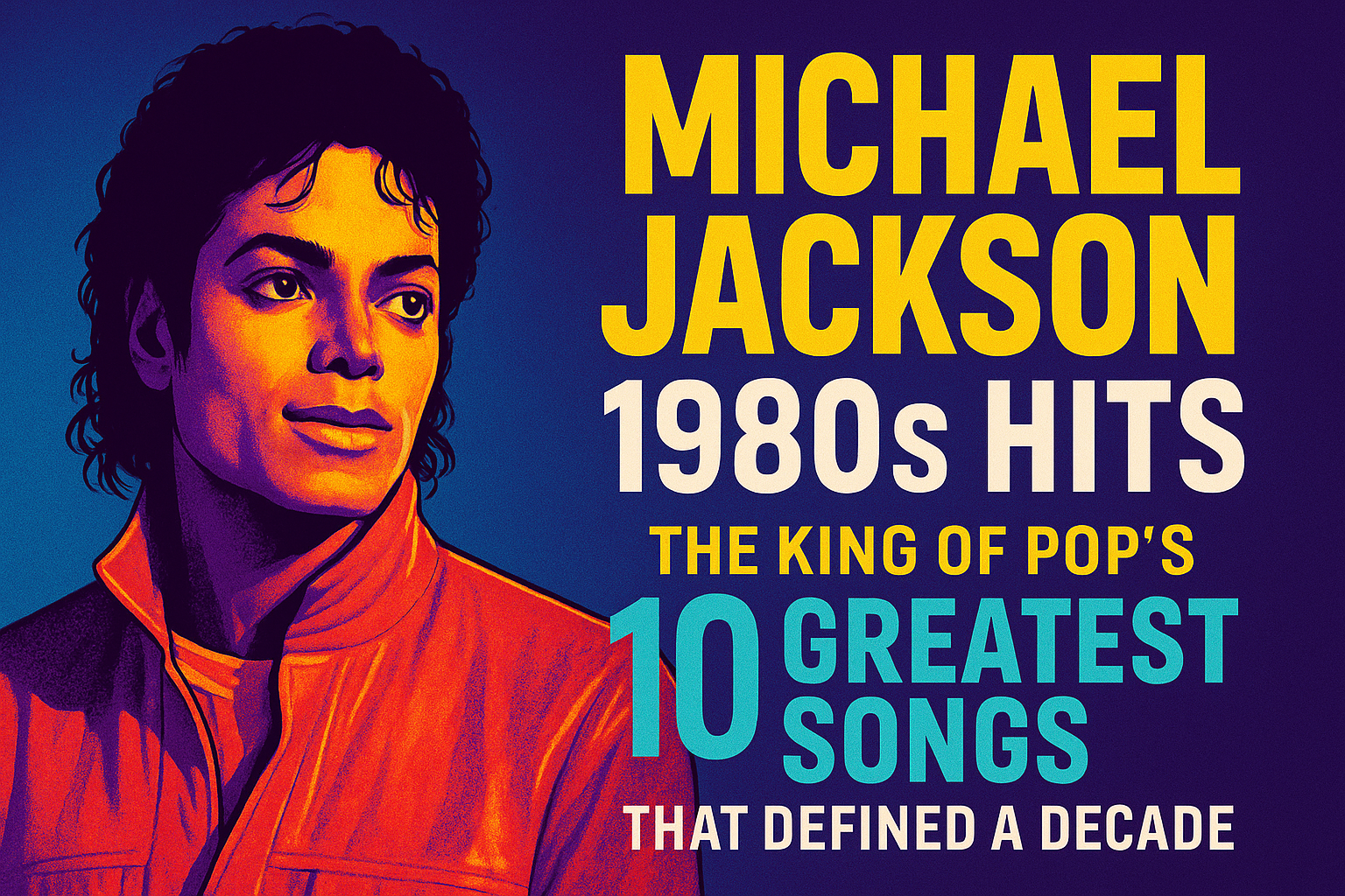Michael Jackson 1980s Hits: The King of Pop’s 10 Greatest Songs