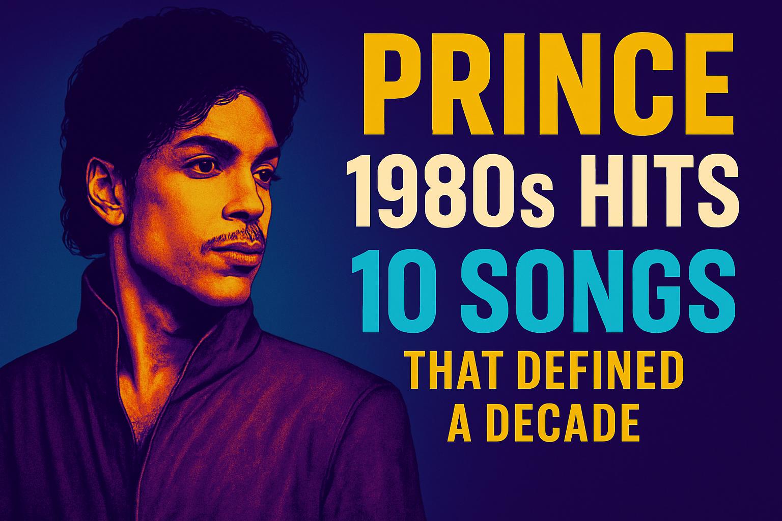 Prince 1980s Hits: 10 Songs That Defined a Decade